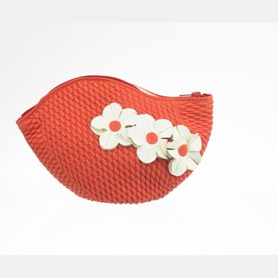 Sacs et cabas - Rouge Sac 3 Fleurs - KORES ACCESSORIES