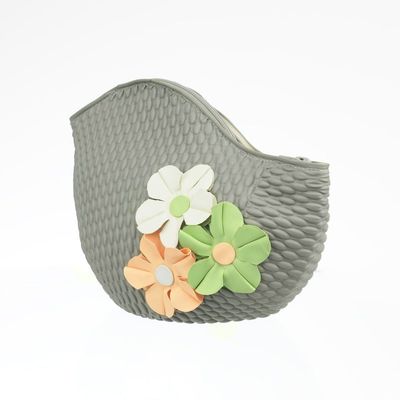 Sacs et cabas - Gris Sac 3 Fleurs - KORES ACCESSORIES