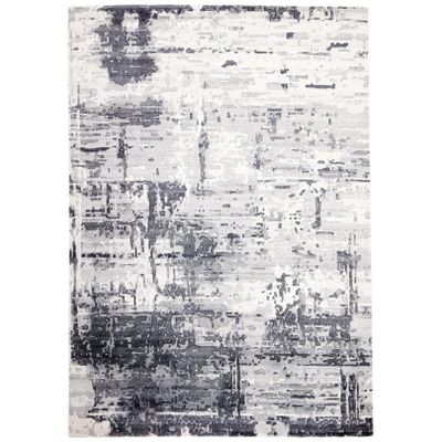 Design carpets - Tapis Temptation - Model 2, gris clair - REZAS RUGS