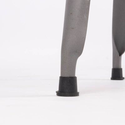 Tabourets pour collectivités - Tabouret de bar industriel en métal, hauteur 76 cm, coloris canon de fusil - JP2B DECORATION