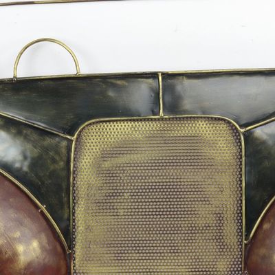 Tableaux - Décoration murale industrielle Voiture en métal, 113 cm - JP2B DECORATION