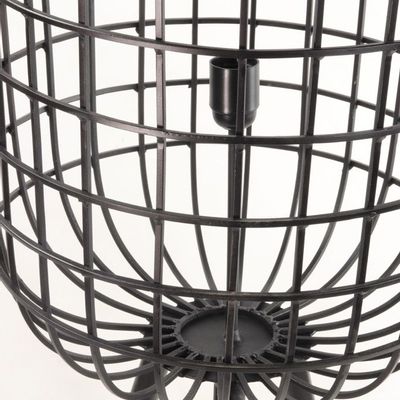 Lampes de table - Lampadaire industriel Newton en acier noir, 105 cm - JP2B DECORATION