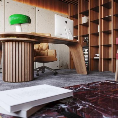 Bureaux - Ultron Desk - ARBORE BY CAREL WOODWORKS