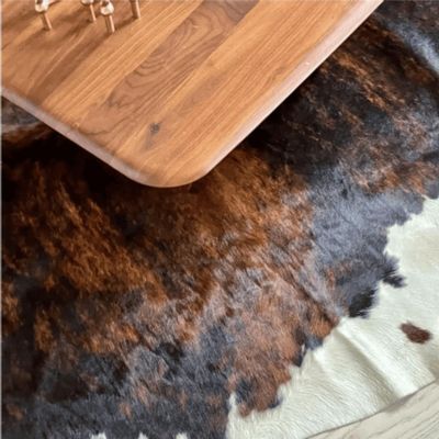 Contemporary carpets - Dark Norman Cowhide - MAISON THURET