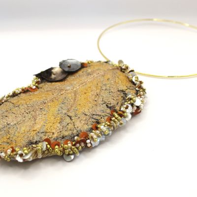 Bijoux - Feuilles sous les cendres - SOGNANDO LO SCIROCCO JEWELS