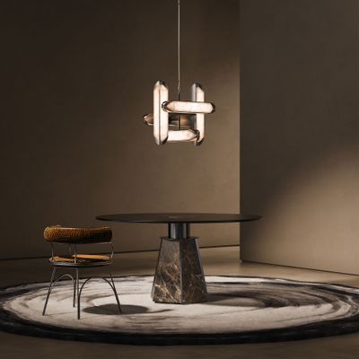 Hanging lights - Glacier Suspension Lamp - PORUS STUDIO