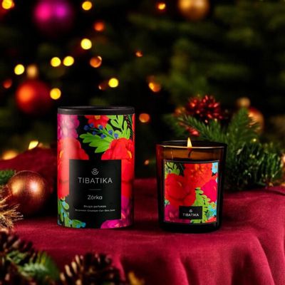 Gifts - Scented handmade candle\" Zörka\ " - TIBATIKA