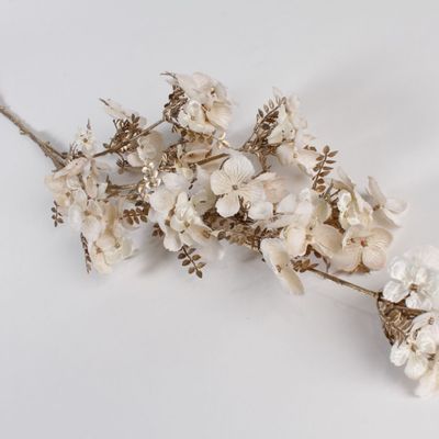 Floral decoration - Hydrangea artificiel crème H112cm - LE COMPTOIR.COM