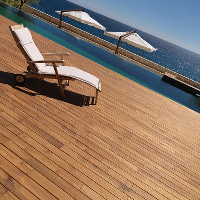 Revêtements sols extérieurs - Decking Plus Teak - ALBERANI PARKETTI