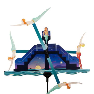 Accessoires de déco extérieure - girouette les Irènes - LES RITOURNAILES