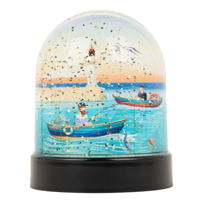 Accessoires de déco extérieure - Boule à paillette Michel Bellepêche - LES RITOURNAILES