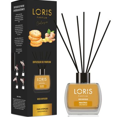 Scent diffusers - Gingerbread Christmas Stick Fragrance Diffuser - LORIS PARFUM