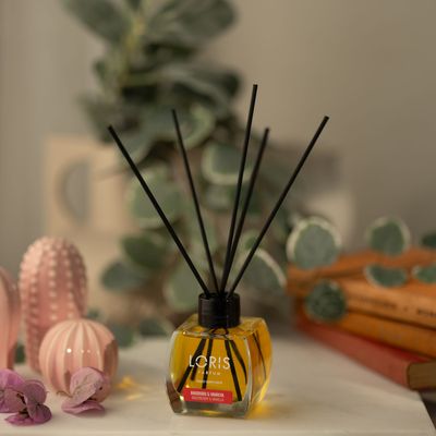 Scent diffusers - Stick Fragrance Diffuser Raspberry & Vanilla - LORIS PARFUM