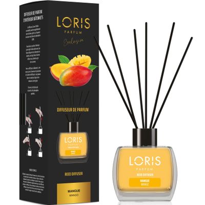 Diffuseurs de parfums - LORIS Diffuseur de parfum bâtonnets Mangue 120ml - LORIS PARFUM