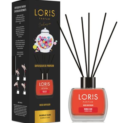 Diffuseurs de parfums - LORIS Diffuseur de parfum bâtonnets Bubble Gum 120ml - LORIS PARFUM