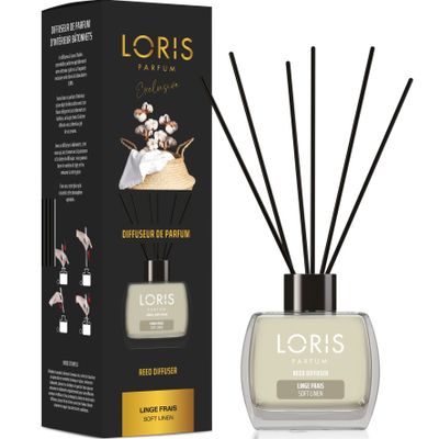 Diffuseurs de parfums - LORIS Diffuseur de parfum bâtonnets Linge Frais 120ml - LORIS PARFUM