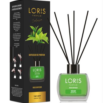 Diffuseurs de parfums - LORIS Diffuseur de parfum bâtonnets Thé Vert 120ml - LORIS PARFUM