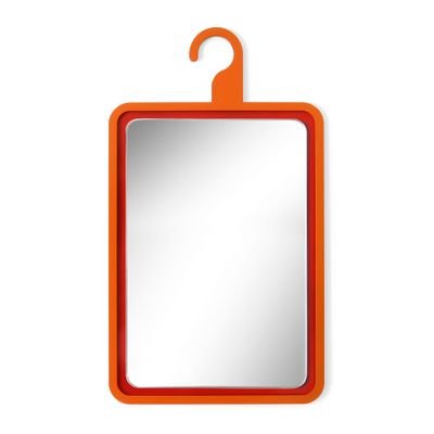 Miroirs - Miroir rectangulaire orange Mir-o/moyen - ISUWA