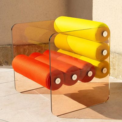 Fauteuils de jardin - Fauteuil MW01 parois en PMMA Coulé - Marchés résidentiels et HORECA - KUUMO DESIGN