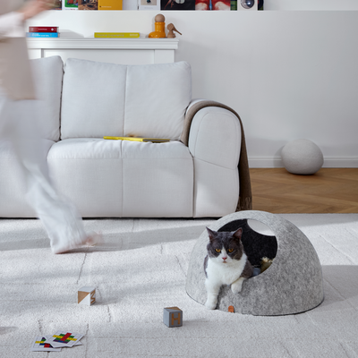 Pet accessories - Luola·Recycled Felt Pet Cave - OLOILU