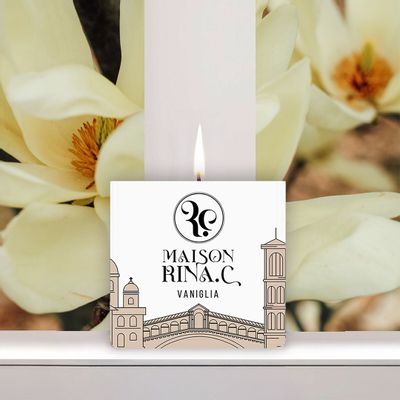 Candles - Vanilla candle - MAISON RINA.C