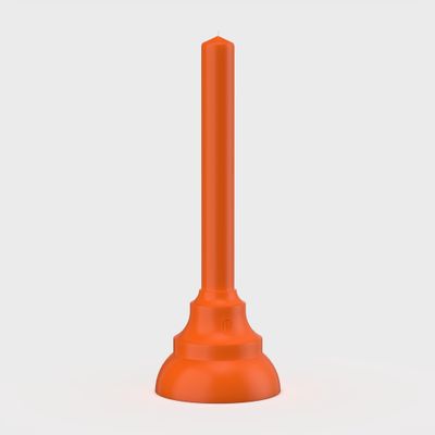 Candles - Hoogeland - Bougie Baruch Large - Orange - HOOGELAND 1770