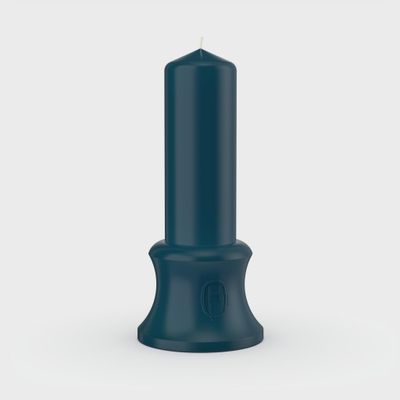 Candles - Hoogeland - Candle Baruch Small - Dark Blue - HOOGELAND 1770