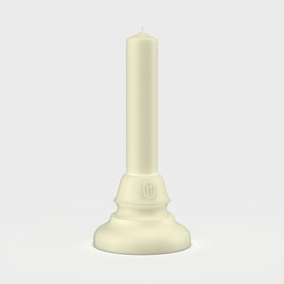 Bougies - Hoogeland - Bougie Baruch Medium - Crème - HOOGELAND 1770