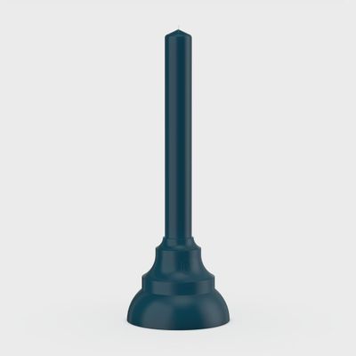 Candles - Hoogeland - Candle Baruch Large - Dark Blue - HOOGELAND 1770