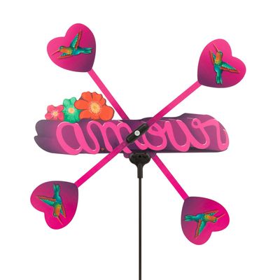 Outdoor decorative accessories - Mona and Mia Weathervane - LES RITOURNAILES