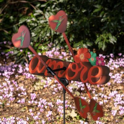 Accessoires de déco extérieure - Girouette Mona et Mia - LES RITOURNAILES