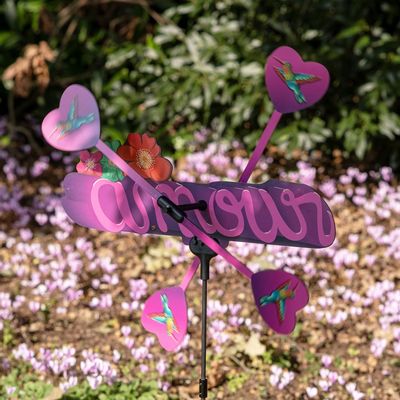 Accessoires de déco extérieure - Girouette Mona et Mia - LES RITOURNAILES