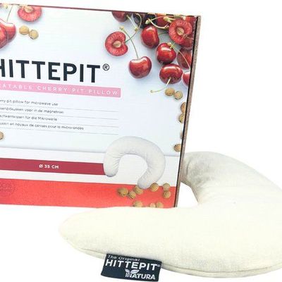 Coussins - Hittepit® Coussin Cervical à Noyaux de Cerises - 38 cm x 14 cm - INATURA