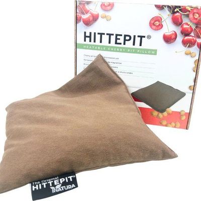 Cushions - Hittepit® ECO Square Cherry Stone Cushion - 27x27cm - INATURA