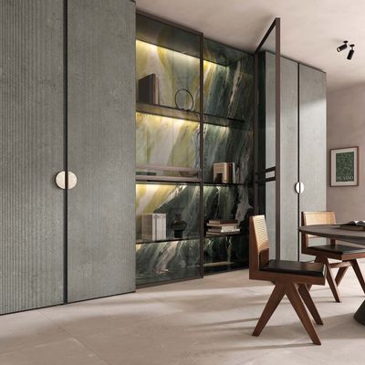 Wall panels - Abbey Green Aluminum Decorative Wall Panel - LA MAISON MURAEM