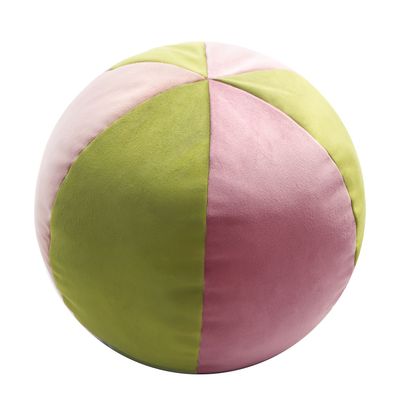 Cushions - LO Decor | Velvet Ball | Pink and Green - LO DECOR