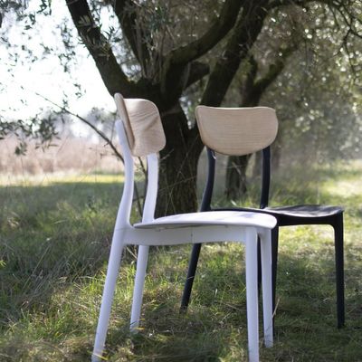 Chaises - LULU polypropylène en frêne chaise, léger et confortable (set de 2) - I.T.F. DESIGN SRL