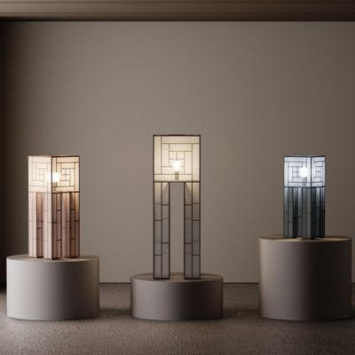 Floor lamps - Jogak Light Sculptures - STUDIO BOOBOON