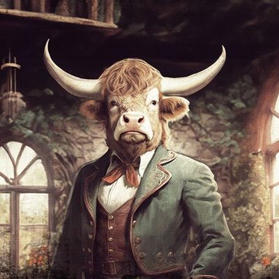 Wallpaper - Vittycow panoramic wallpaper - LA MAISON MURAEM