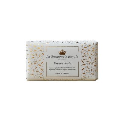 Savons - SAVON 100G POUDRE DE RIZ - LA SAVONNERIE ROYALE