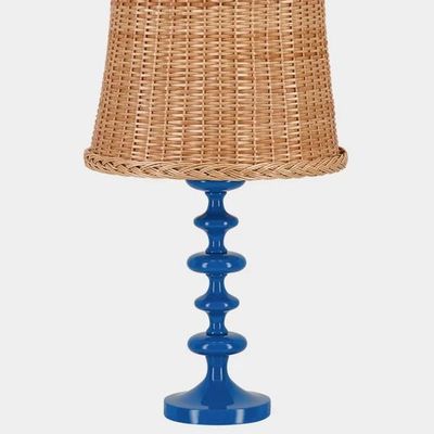 Lampes de table - Abat-jour en osier naturel Ribeira fait main - HOUSE OF CAPRICORN