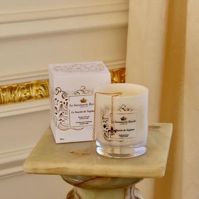 Bougies - BOUGIE LE BASSIN DE NEPTUNE + COLLIER - LA SAVONNERIE ROYALE