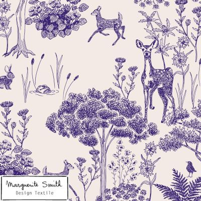 Design textile et surface - Surface pattern design - MARGUERITE SMITH