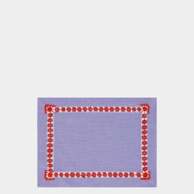 Serviettes - Serviette à cocktail Maria brodée à la main - HOUSE OF CAPRICORN