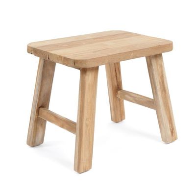 Stools - The Quincy Stool - Natural - BAZAR BIZAR LIVING