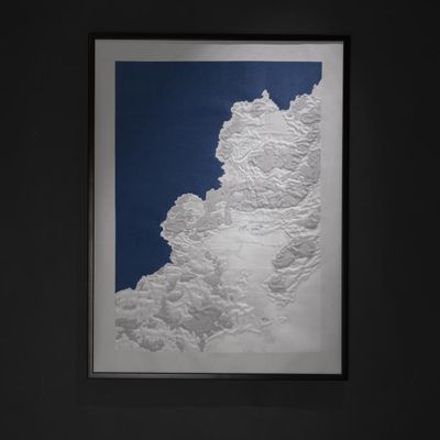 Other wall decoration - Textile artpanel “cumulus” - PRECIOUS KYOTO