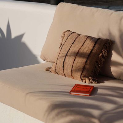 Cushions - The Oh My Gee Cushion Cover - Beige Black - 40x40 - BAZAR BIZAR LIVING