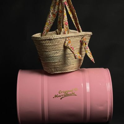 Shopping baskets - Fabric Baskets & Handles Collection - - ORIGINAL MARRAKECH