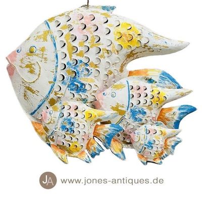 Objets de décoration - fish lantern - JONES ANTIQUES