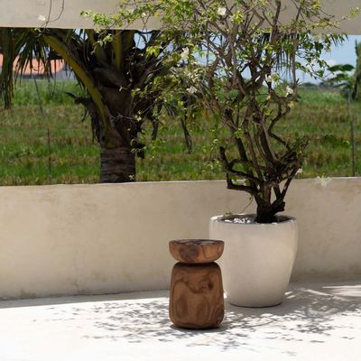 Stools - The Anthia Stool - Natural - BAZAR BIZAR LIVING